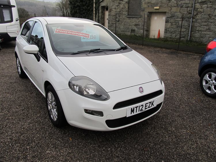NOW SOLD Fiat Punto1.3 Multijet 85 Easy 5dr Hatchback in White  LOOK ONLY £35 ROAD TAX